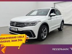 Vit Begagnad 2022 VW Tiguan R-line SUV | 399 800 kr (Dyr)