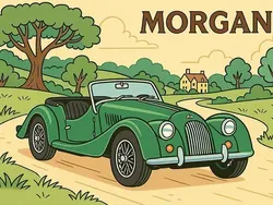 Ljusgrön Begagnad 2023 Morgan Plus Cab | 1 139 000 kr