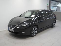 Svart Begagnad 2021 Nissan Leaf N-Connecta Halvkombi | 209 900 kr (Marknadspris)