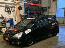 Svart Begagnad 2002 Honda Civic Type R Halvkombi | 180 000 kr