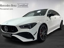 Vit (white) Begagnad 2023 Mercedes CLA35 AMG AMG Kombi | 585 000 kr