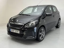 Svart Begagnad 2014 Peugeot 108 Halvkombi | 72 000 kr (Lite dyr)