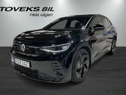 Svart (grenadilla black metallic) Begagnad 2023 VW ID.5 GTX SUV | 479 900 kr (Lite dyr)