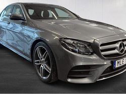 Grå Begagnad 2018 Mercedes E220 AMG Sedan | 355 000 kr (Marknadspris)