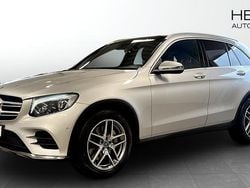 Svart Begagnad 2018 Mercedes GLC220 AMG line Kombi | 269 900 kr (Marknadspris)