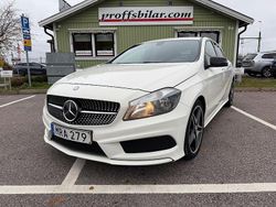 Vit Begagnad 2014 Mercedes A180 AMG line Halvkombi | 119 900 kr (Marknadspris)