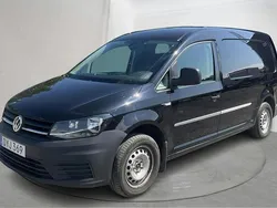 Svart Begagnad 2019 VW Caddy Minibuss | 90 000 kr (Bra pris)