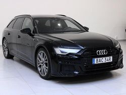Svart Begagnad 2021 Audi A6 S-Line Kombi | 389 900 kr (Dyr)