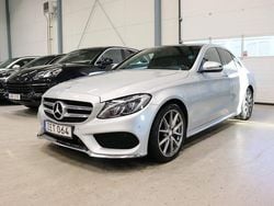 Silver Begagnad 2018 Mercedes C220 AMG line Sedan | 214 800 kr (Bra pris)