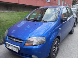 Blå Begagnad 2007 Chevrolet Kalos Halvkombi | 29 000 kr (Dyr)