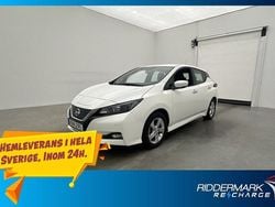 Vit Begagnad 2021 Nissan Leaf 360º Halvkombi | 178 700 kr (Marknadspris)