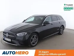 Svart Begagnad 2021 Mercedes E220 AMG line Kombi | 421 000 kr (Marknadspris)
