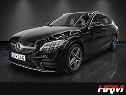 Svart Begagnad 2019 Mercedes C200 AMG Kombi | 254 900 kr (Marknadspris)