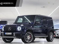 Mörkblå Begagnad 2023 Mercedes G63 AMG Exclusive SUV | 1 845 000 kr (Marknadspris)