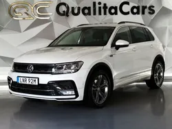 Vit Begagnad 2017 VW Tiguan R-line SUV | 194 900 kr (Marknadspris)