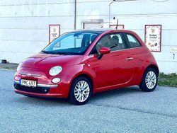 Röd Begagnad 2015 Fiat 500 Lounge Halvkombi | 34 900 kr (Superpris)