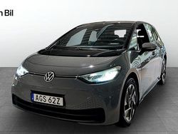 Grå Begagnad 2020 VW ID.3 Pro Performance Halvkombi | 234 900 kr (Marknadspris)