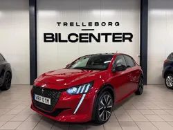 Röd Begagnad 2020 Peugeot 208 GT-line Halvkombi | 149 900 kr (Bra pris)