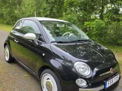 Svart Begagnad 2015 Fiat 500 Lounge Halvkombi | 68 000 kr (Bra pris)