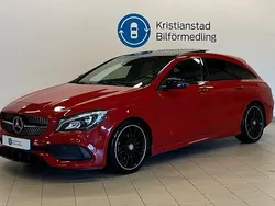 Röd Begagnad 2016 Mercedes CLA200 Shooting Brake AMG Kombi | 219 900 kr (Marknadspris)