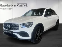 Vit (white) Begagnad 2022 Mercedes GLC300e AMG line SUV | 499 900 kr (Lite dyr)