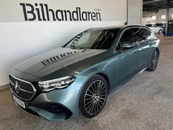Grön Ny 2024 Mercedes E300 Advanced Plus Kombi | 699 900 kr (Lite dyr)