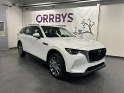 Vit (artic white ) Ny 2024 Mazda CX-80 Exclusive-Line SUV | 564 300 kr (Superpris)