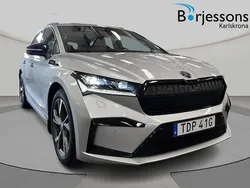 Silver Begagnad 2023 Skoda Enyaq iV SportLine SUV | 445 000 kr (Bra pris)