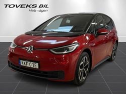 Mörkröd Begagnad 2022 VW ID.3 Pro Halvkombi | 295 000 kr (Marknadspris)