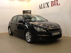 Svart Begagnad 2013 Peugeot 308 Active Halvkombi | 54 900 kr (Marknadspris)