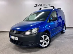Blå (ravennablå metallic) Begagnad 2014 VW Caddy Minibuss | 109 900 kr