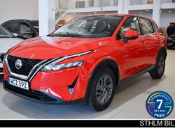Röd Begagnad 2022 Nissan Qashqai 360º SUV | 239 000 kr (Bra pris)