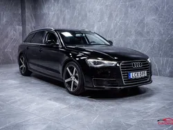 Svart Begagnad 2015 Audi A6 Sport Kombi | 149 800 kr (Marknadspris)