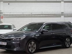 Grå Begagnad 2017 Kia Optima Hybrid Plus Sedan | 239 900 kr (Dyr)