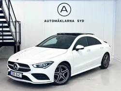Vit Begagnad 2019 Mercedes CLA180 AMG Sedan | 319 900 kr (Lite dyr)