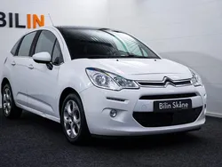 Vit Begagnad 2016 Citroën C3 Halvkombi | 48 900 kr (Bra pris)