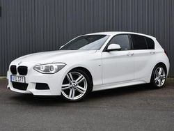 Vit Begagnad 2014 BMW 116 M Sport Halvkombi | 105 900 kr (Marknadspris)