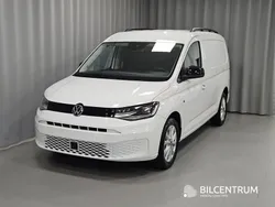 Vit Ny 2025 VW Caddy Maxi Minibuss | 436 300 kr (Bra pris)