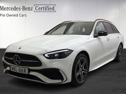 Vit Begagnad 2024 Mercedes C300 Premium Kombi | 529 000 kr