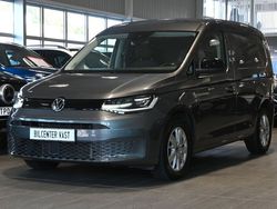 Grå (indiumgrå metallic) Begagnad 2021 VW Caddy Minibuss | 259 000 kr (Marknadspris)