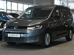 Grå (indiumgrå metallic) Begagnad 2021 VW Caddy Minibuss | 259 000 kr (Bra pris)