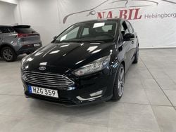 Svart Begagnad 2016 Ford Focus Titanium Halvkombi | 84 900 kr (Lite dyr)