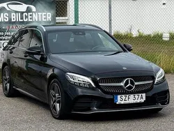 Svart Begagnad 2019 Mercedes C200 AMG line Kombi | 210 800 kr (Marknadspris)