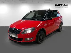 Röd Begagnad 2012 Skoda Fabia Monte Carlo Halvkombi | 79 900 kr (Dyr)