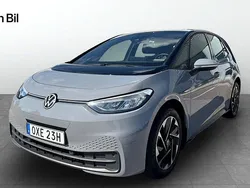Grå Begagnad 2022 VW ID.3 Pro Performance Halvkombi | 269 900 kr (Marknadspris)