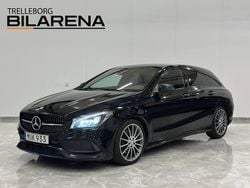 Svart Begagnad 2018 Mercedes CLA250 Shooting Brake AMG Kombi | 219 900 kr (Bra pris)