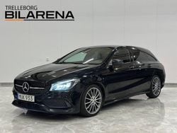 Svart Begagnad 2018 Mercedes CLA250 Shooting Brake AMG Kombi | 219 900 kr (Bra pris)