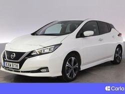 Röd Begagnad 2021 Nissan Leaf 360º Halvkombi | 179 900 kr (Marknadspris)