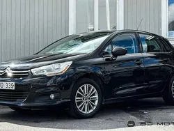 Svart Begagnad 2013 Citroën C4 Halvkombi | 58 900 kr (Marknadspris)