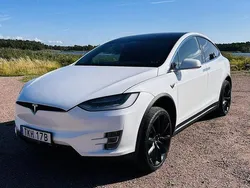 Vit Begagnad 2021 Tesla Model X Performance SUV | 550 000 kr (Marknadspris)